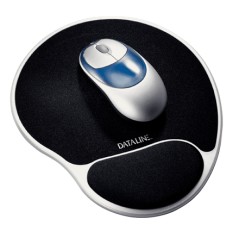 "Esselte Mouse Pad Black/Silver - Sleek, Durable and Comfortable | 67038"